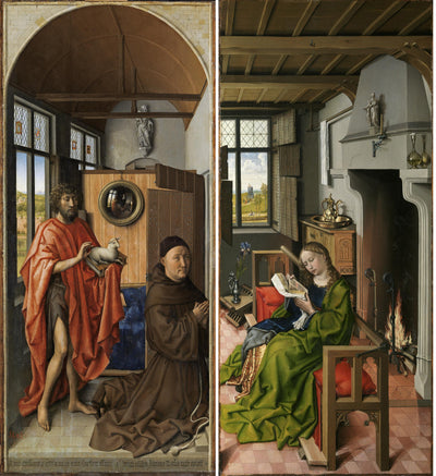Triptyque de Werl - Robert Campin - Alpha Reproduction