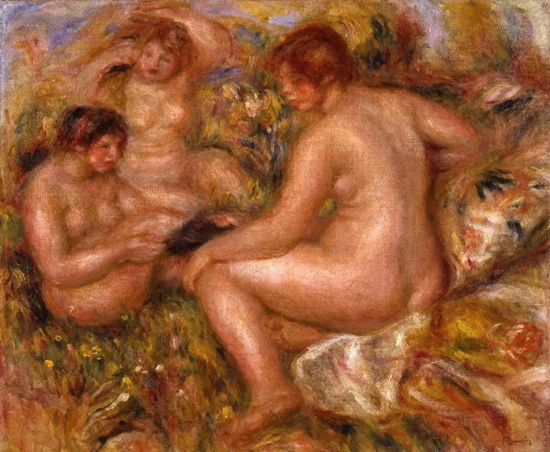 ثلاثة سباحين - بيير-أوغست رينوار