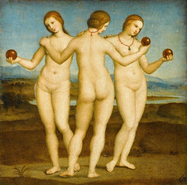 النعم الثلاثة، حوالي 1504-1505 - Raphaël
