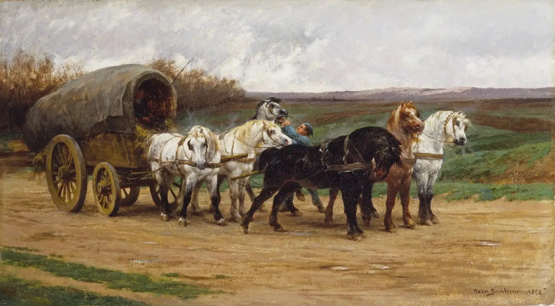 عربة وسرج خيول - روزا بونهر