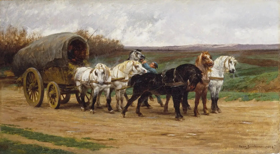 عربة وسرج خيول - روزا بونهر