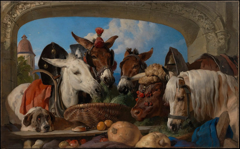 مجموعة من الحيوانات، جنيف - إدوين هنري لاندسيير