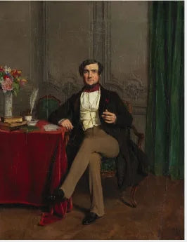 Un homme en tenue contemporaine - Ernest Meissonier