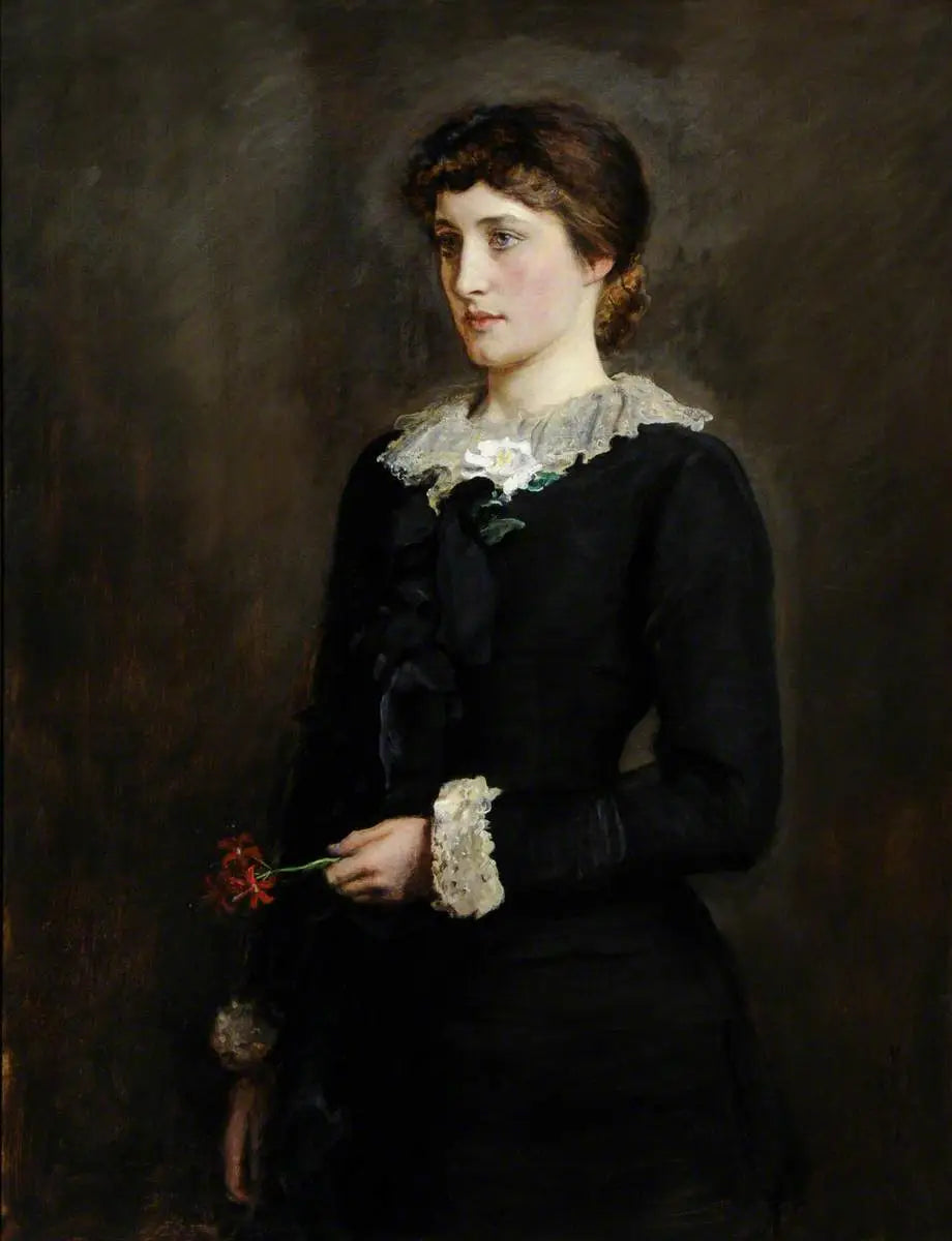 Un lys de Jersey - John Everett Millais image 1 copie peinte à la main à l’huile