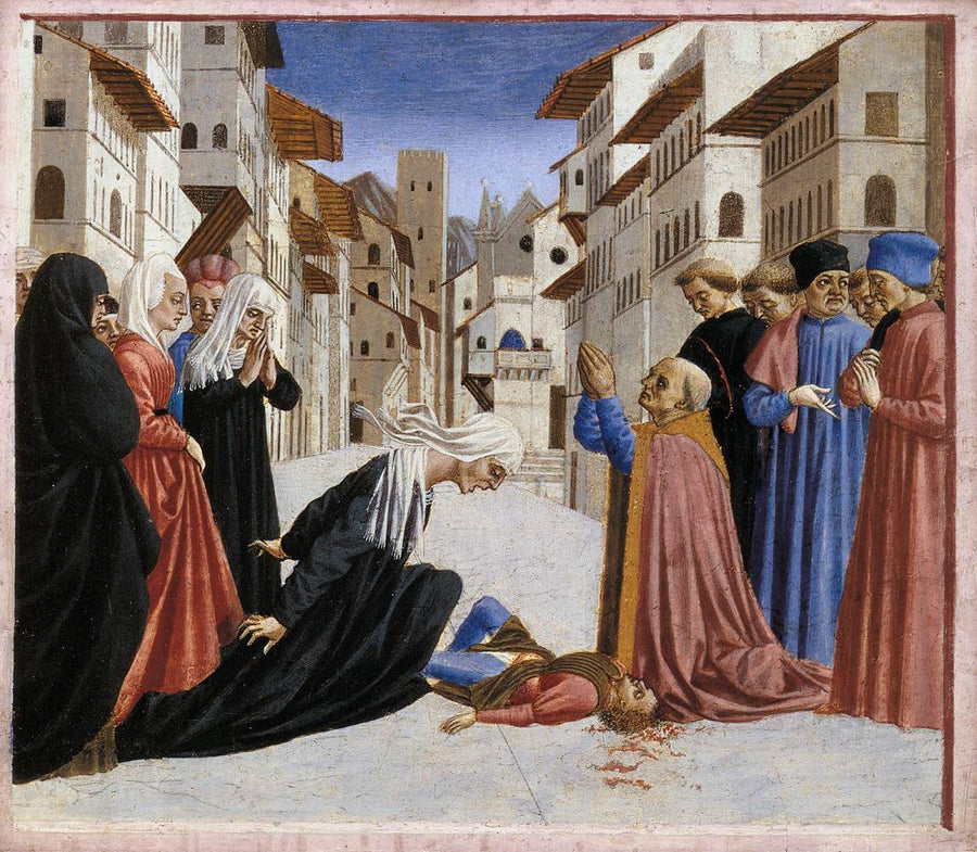 معجزة القديس زينوبس - Domenico Veneziano