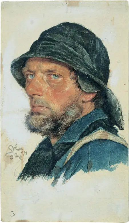 Un pêcheur de Hornbæk. - Peder Severin Krøyer - Alpha Reproduction