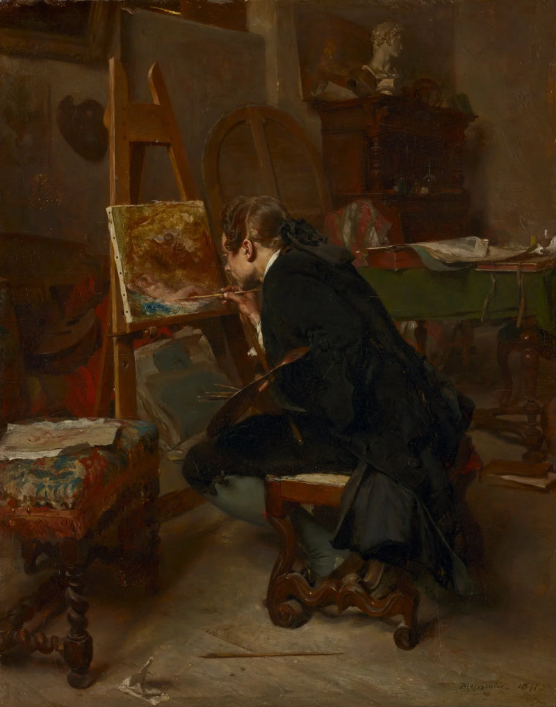 Un peintre - Ernest Meissonier