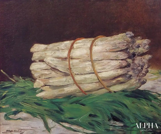 Une botte d'asperges - Edouard Manet - Reproductions de tableaux et peintures haut de gamme