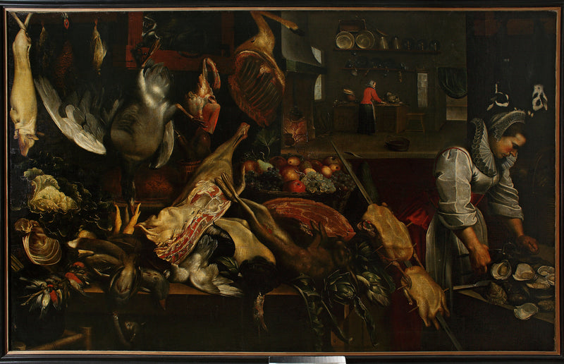 Une cuisine. - Frans Snyders