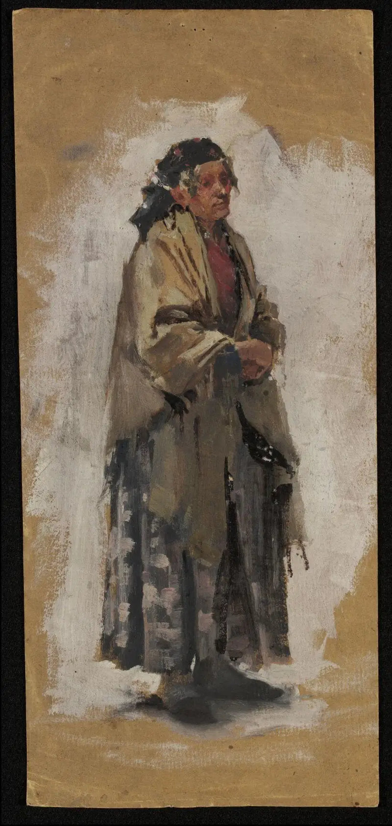 امرأة مسنّة - لوك فيلدس