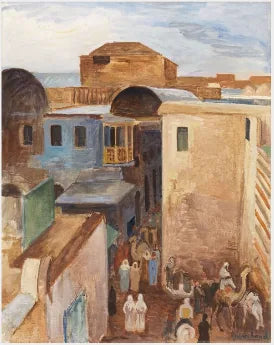 Une rue de Damas - Jean Marchand