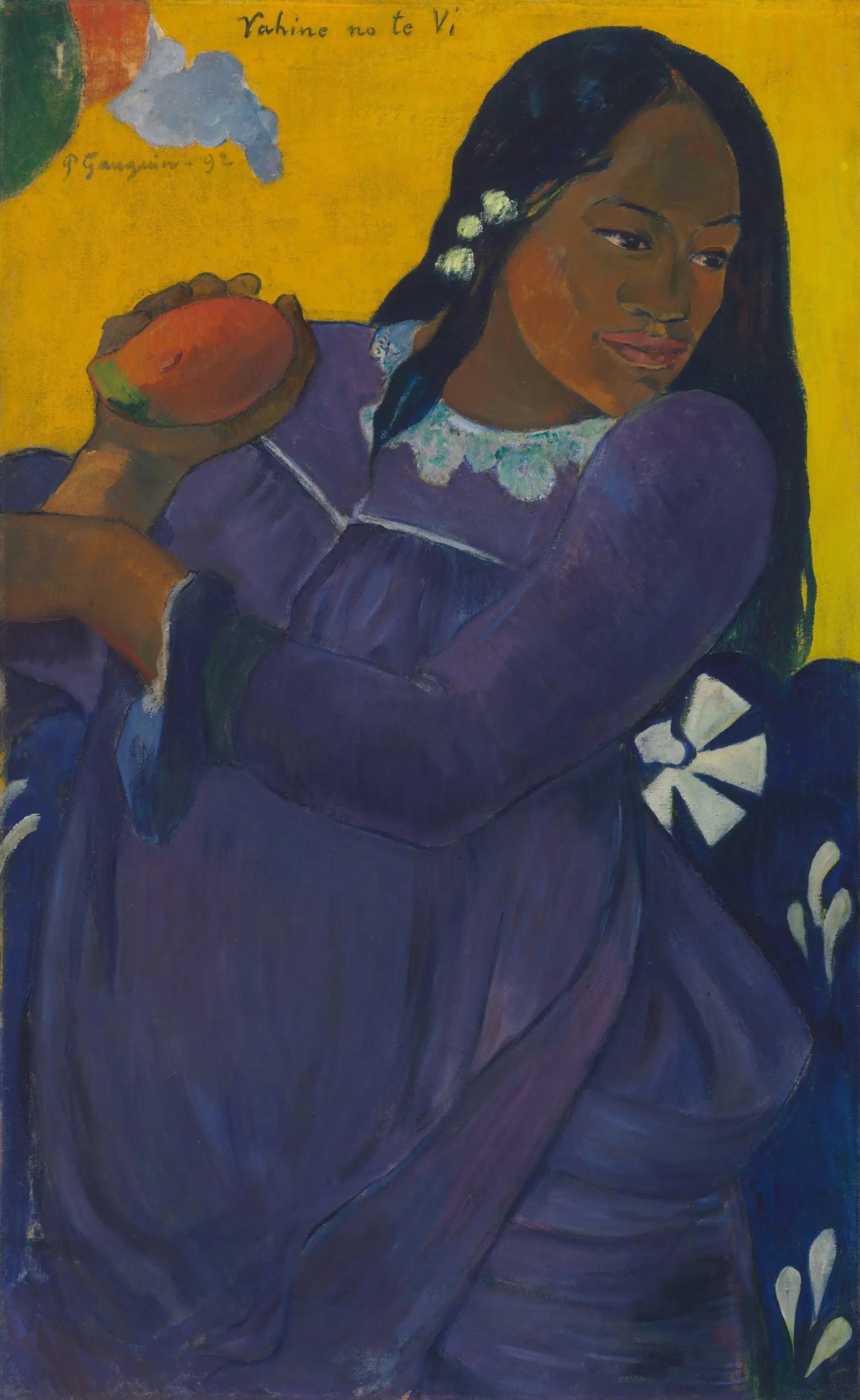 Reproduction du tableau « Vahine ne te vis pas - Paul Gauguin » par Alpha Reproduction en peinture à l’huile