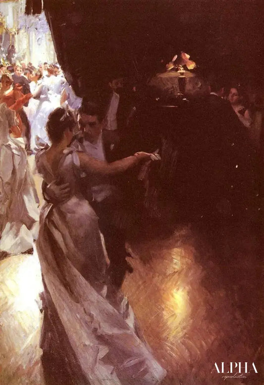 Valse, 1891 - Anders Zorn - Reproductions de tableaux et peintures haut de gamme