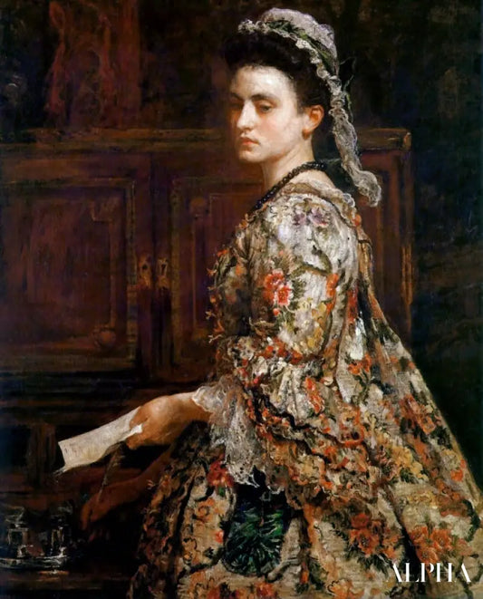 Vanessa - John Everett Millais - Reproductions de tableaux et peintures haut de gamme