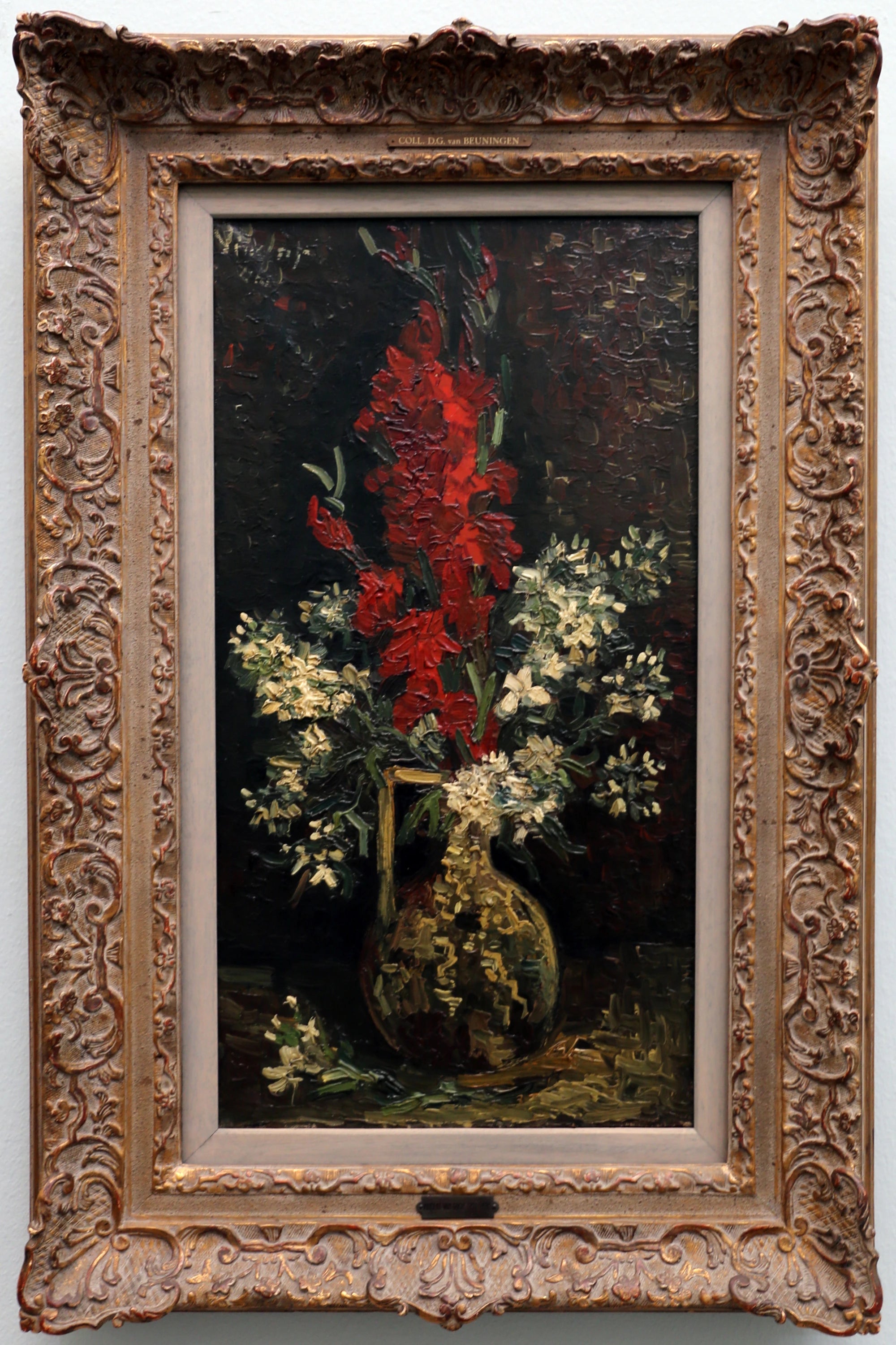 Vase avec fleurs rouges et blanches F237 JH1131 — Vincent van Gogh