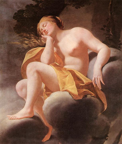 Vénus endormie sur les nuages - Simon Vouet - Alpha Reproduction