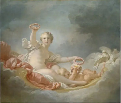 Vénus et Cupidon (Jour) - Jean-Honoré Fragonard - Alpha Reproduction