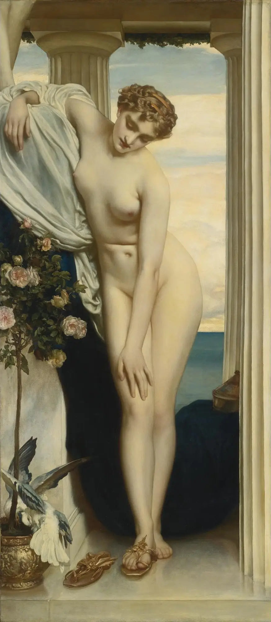 Vénus se déshabillant pour le bain - Frederic Leighton - Alpha Reproduction