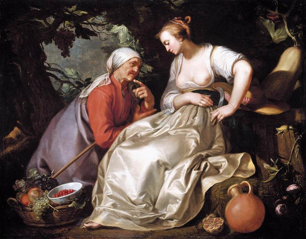 Vertumnus and Pomona - Abraham Bloemaert
