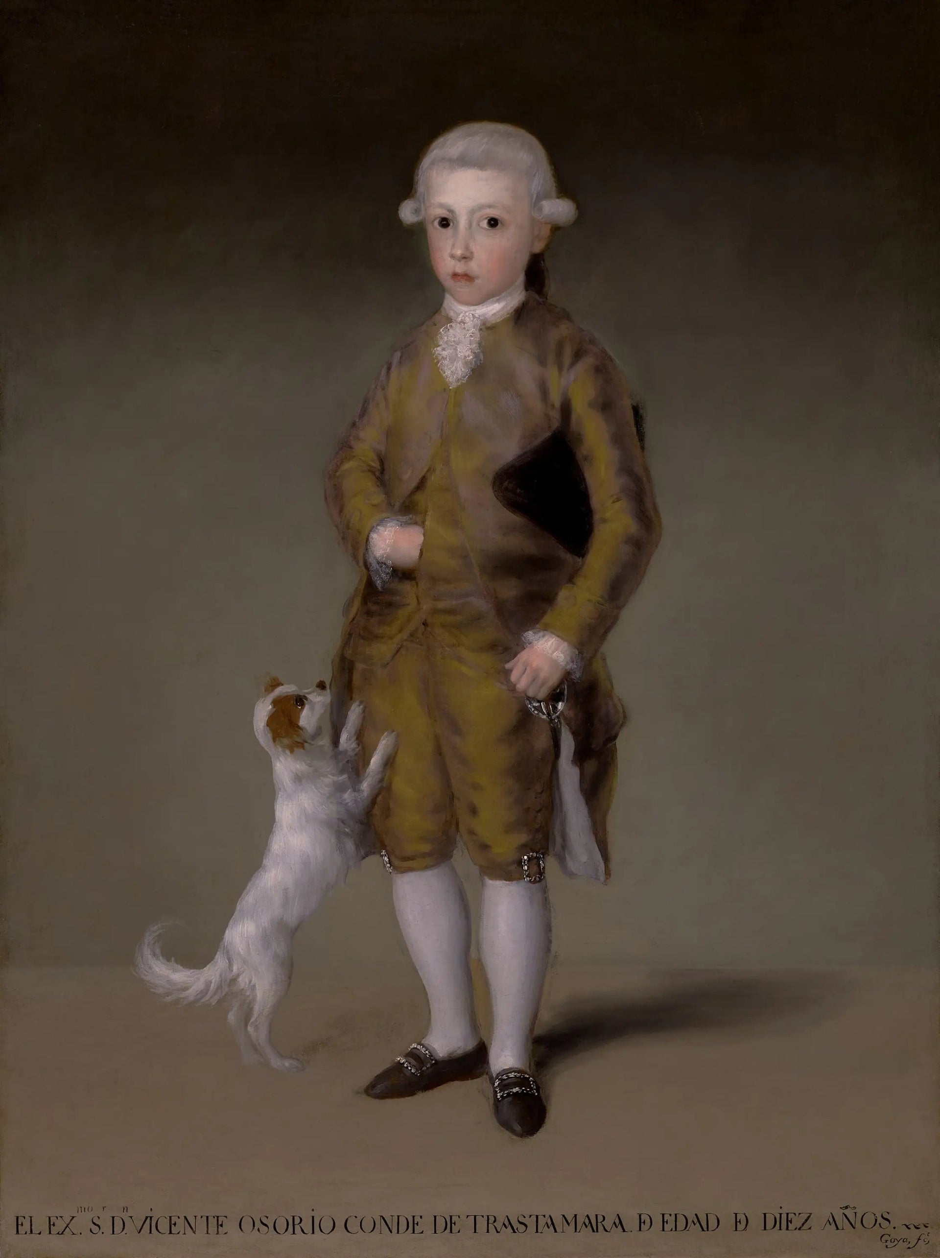 Vicente Osorio de Moscoso, hrabia Trastamara - Francisco de Goya image 1 tableau peint à l’huile sur toile