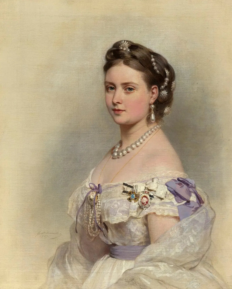 فيكتوريا، الأميرة الملكية، الوريثة العرشية لبروسيا (1840-1901) - فرانز كزافير وينترهولتر