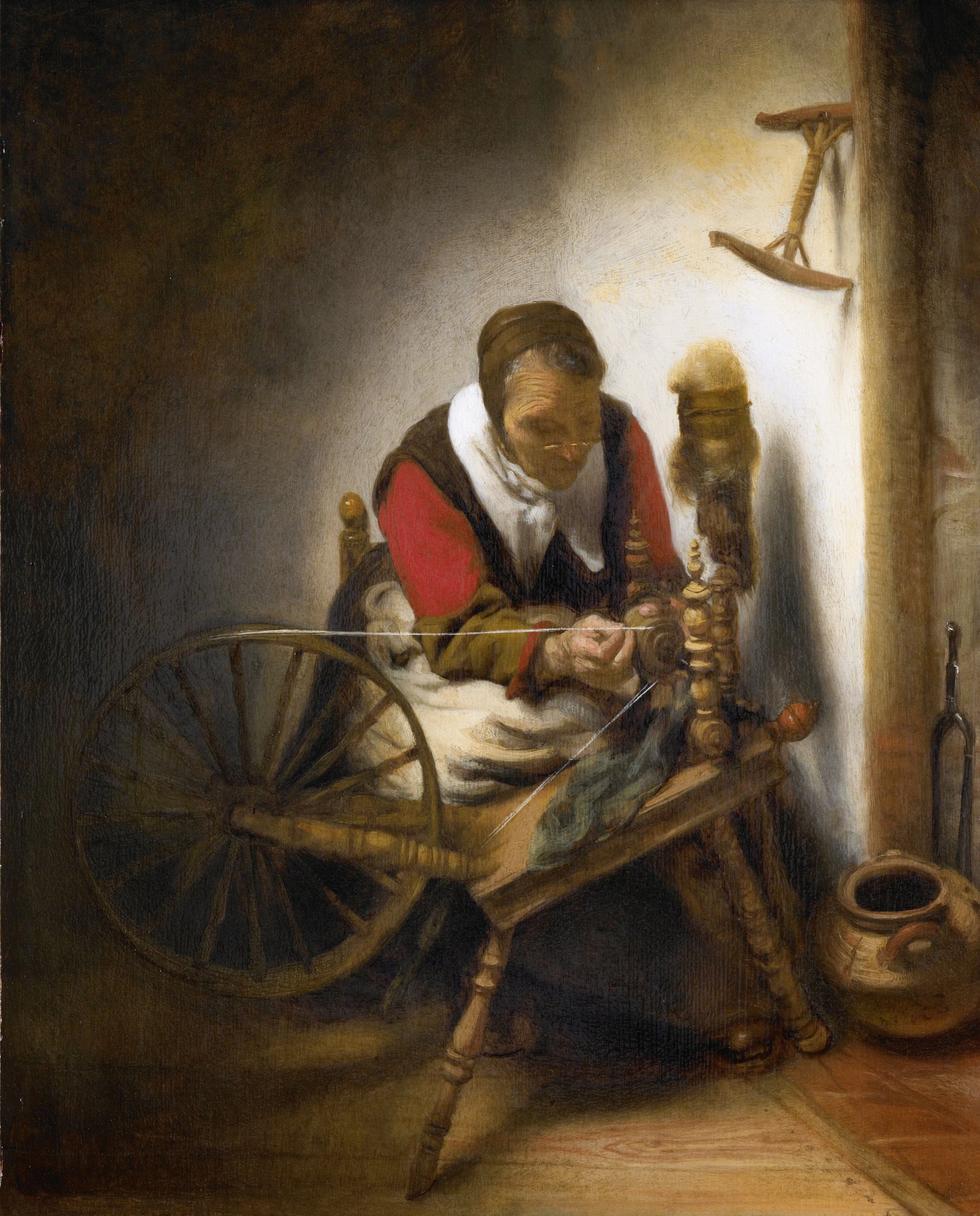 La vieille fille - Nicolas Maes