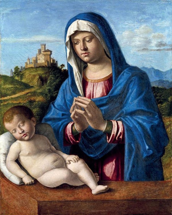 Vierge à l'Enfant - Cima da Conegliano image 1 copie peinte à la main à l’huile