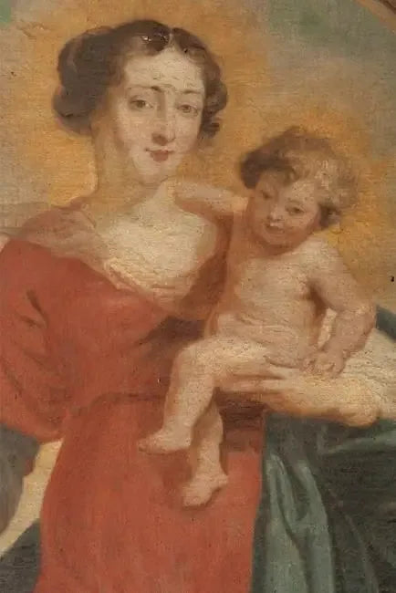 Vierge à l'Enfant (retable de Saint-Roch) - Peter Paul Rubens
