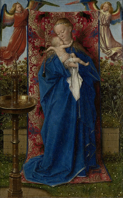 Vierge à la fontaine - Jan van Eyck - Alpha Reproduction