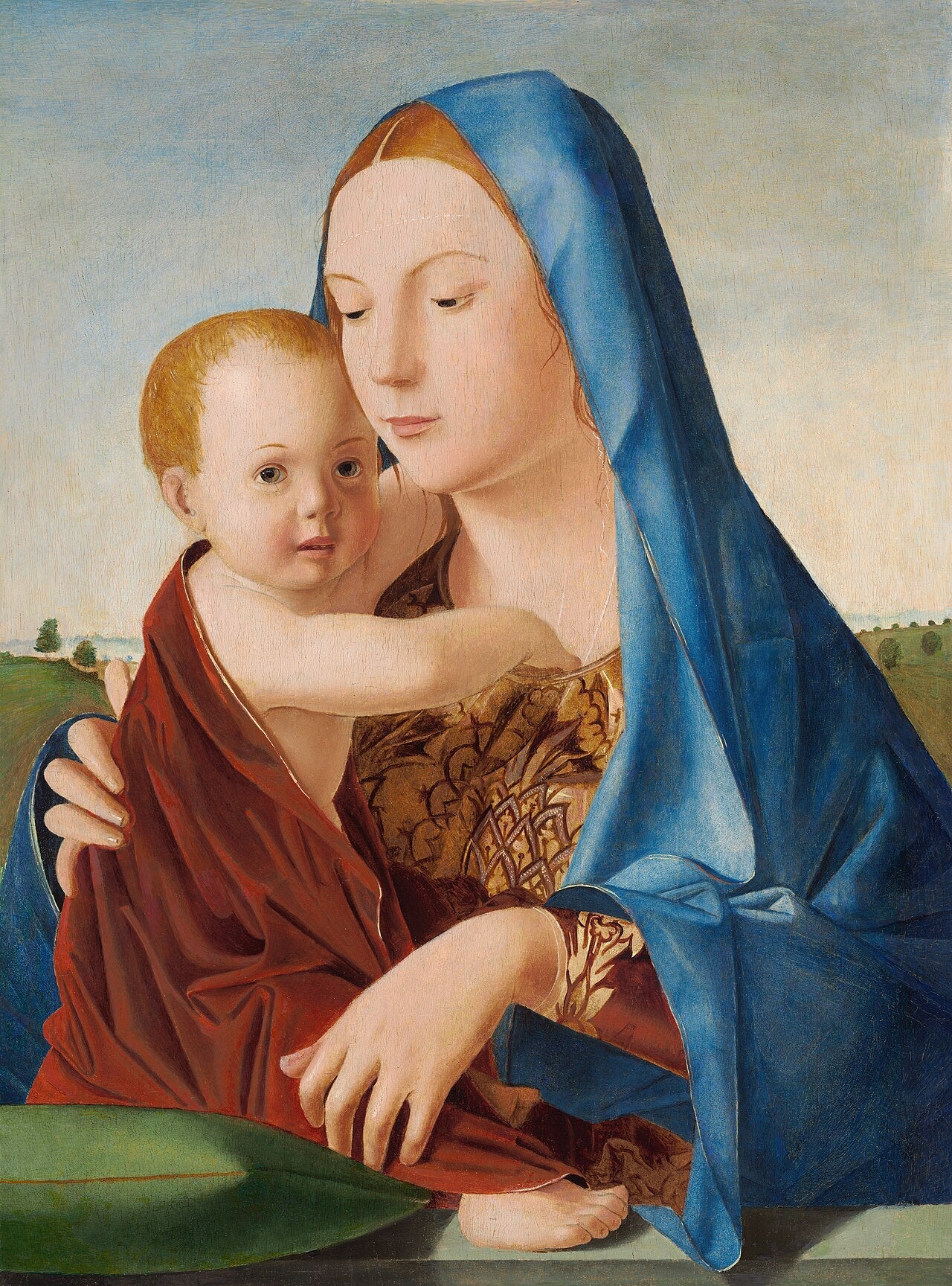 Vierge à l’Enfant - Antonello de Messine - Alpha Reproduction