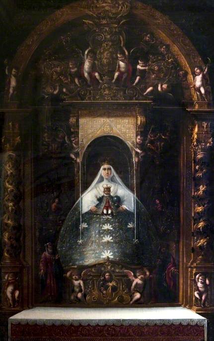 العذراء مع الطفل - خوان دي فالديس ليال