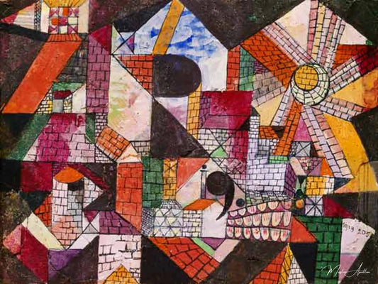 Ville R, 1919 - Paul Klee - Reproductions de tableaux et peintures haut de gamme