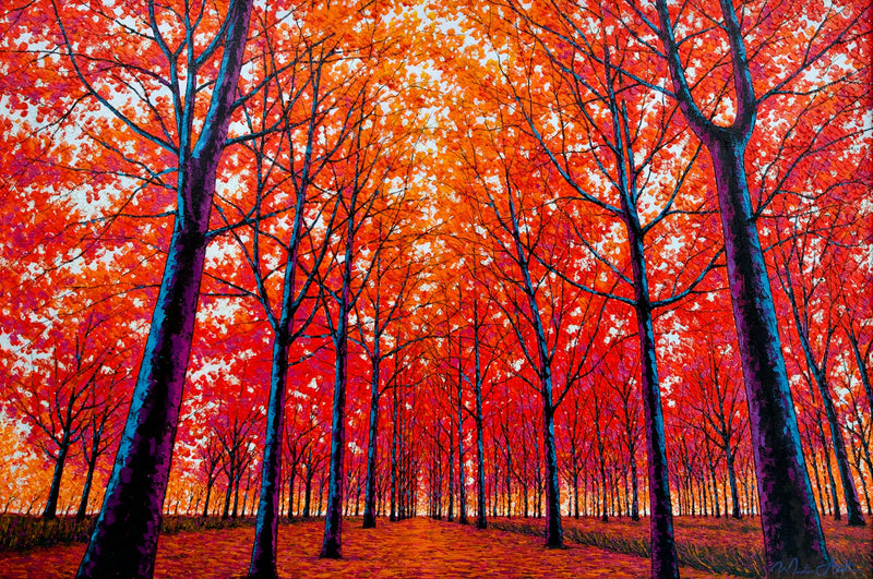 وجه الخريف | 150 × 100 سم