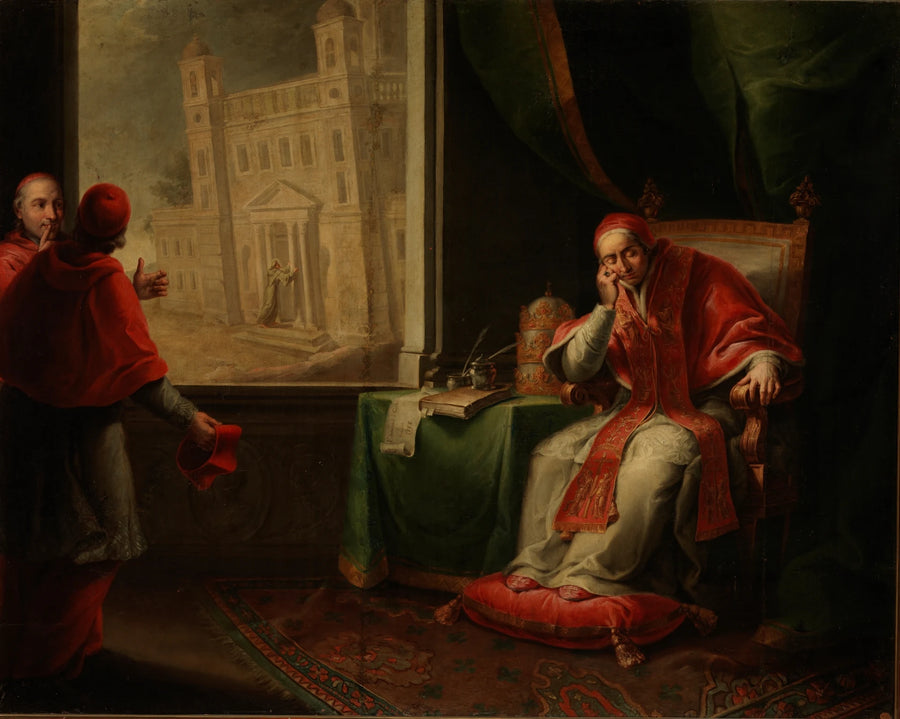 Vision du pape Innocent III - Manuel de la Cruz