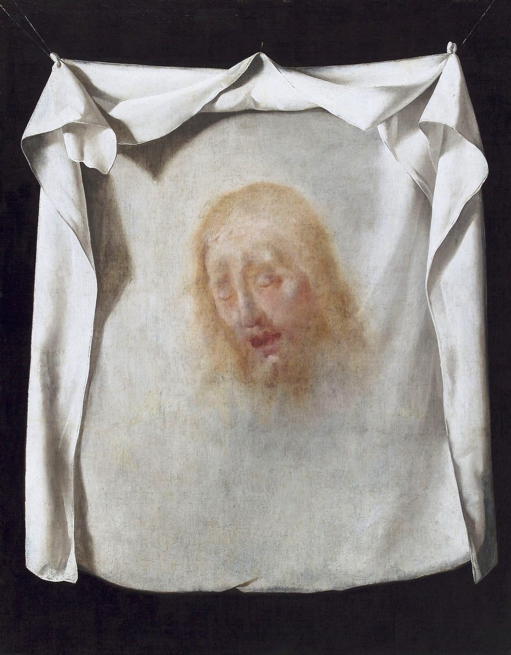 Voile de Véronique - Francisco de Zurbarán image 1 copie de tableau peinte à la main