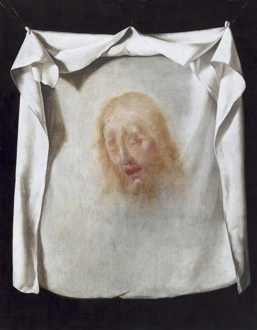 Voile de Véronique - Francisco de Zurbarán image 1 copie de tableau peinte à la main