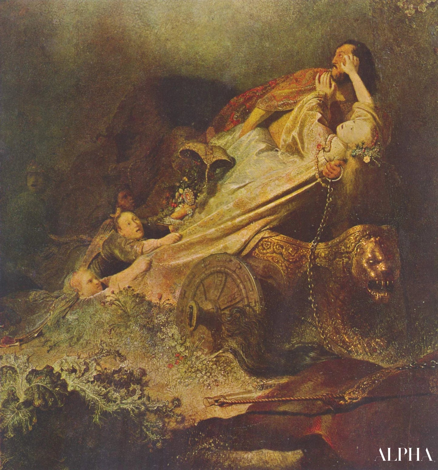 Vol de Proserpine - Rembrandt van Rijn - Reproductions de tableaux et peintures haut de gamme