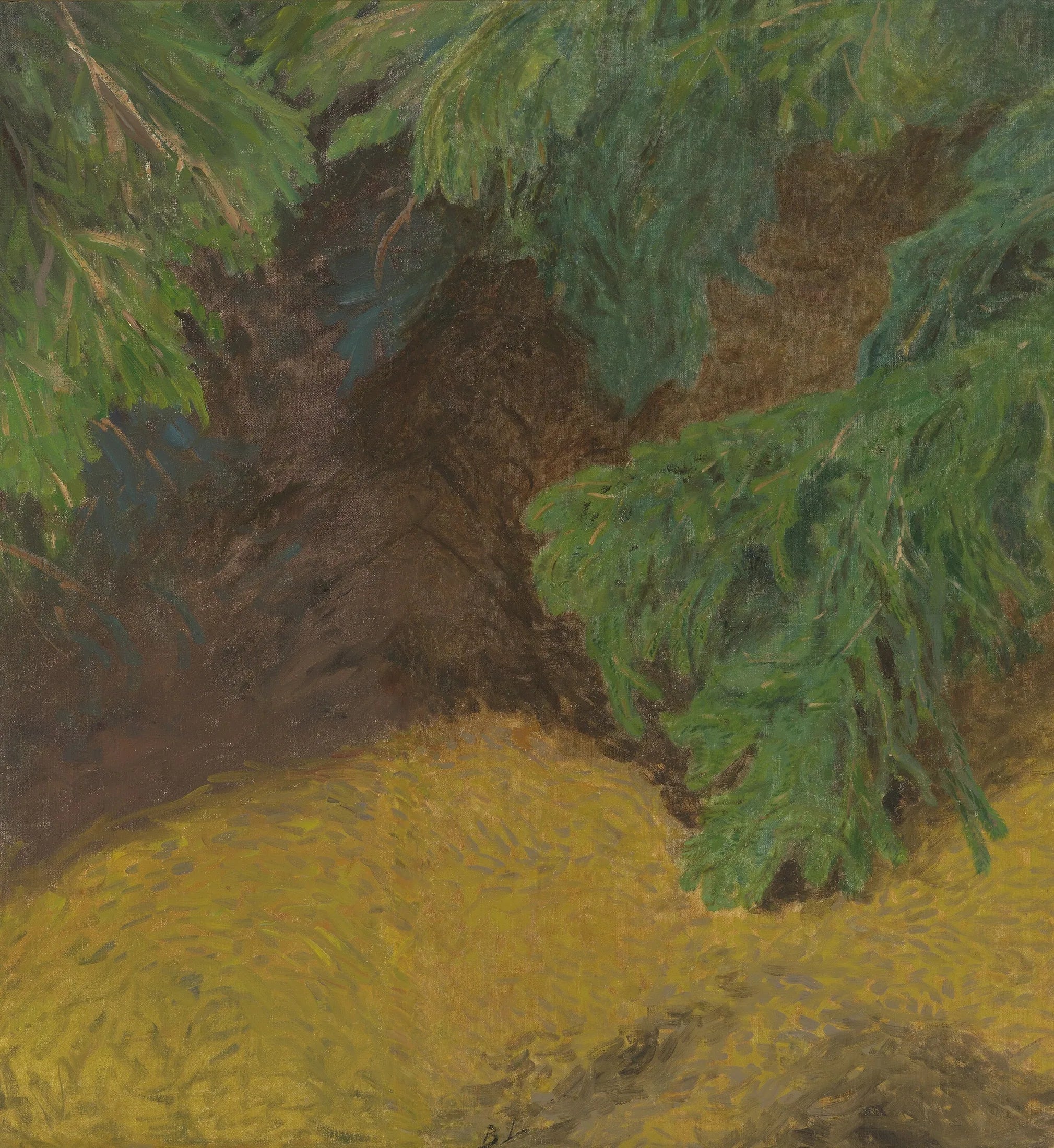 Vos achtervolgd door brakken - Bruno Liljefors image 1 copie peinte à la main à l’huile