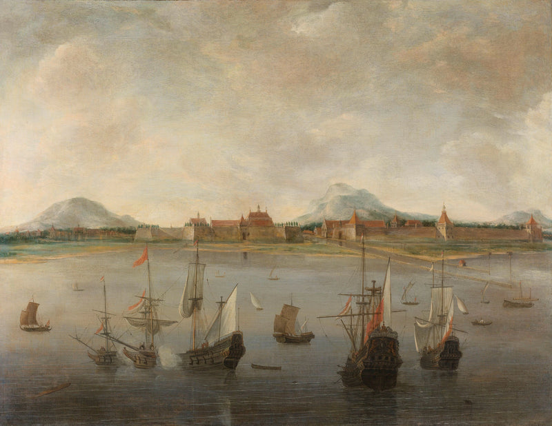 Vue de Batavia - Hendrik Jacobsz Dubbels