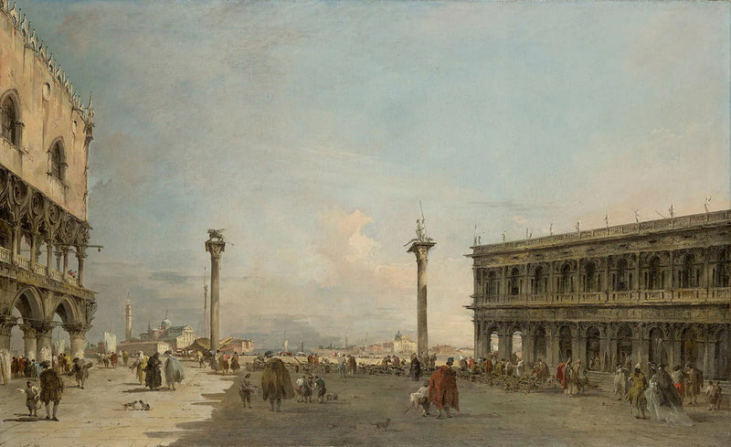 منظر لبياتسيتا باتجاه سان جورجيو ماجيوري، البندقية - فرانشيسكو غاردي