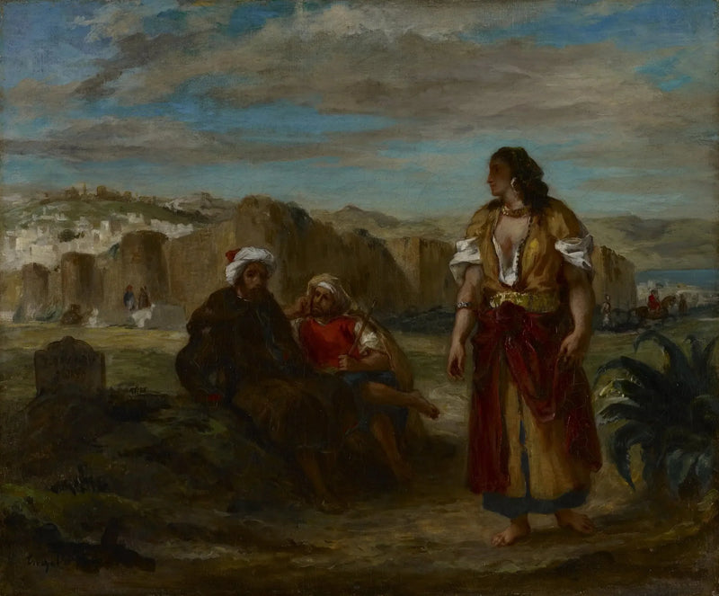 منظر طنجة - يوجين ديلاكروا