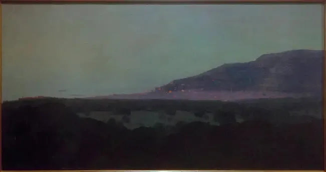 Vue de Trouville, le soir - Félix Vallotton image 1 tableau peint à l’huile sur toile