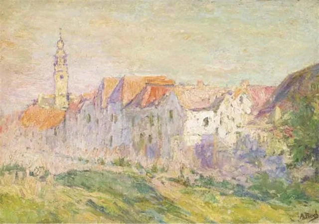 Vue de Veere, en Zélande - Anna Boch
