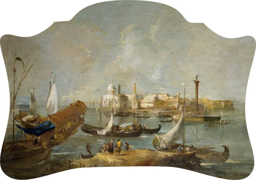 منظر خيالي لمدينة البندقية - فرانشيسكو غاردي