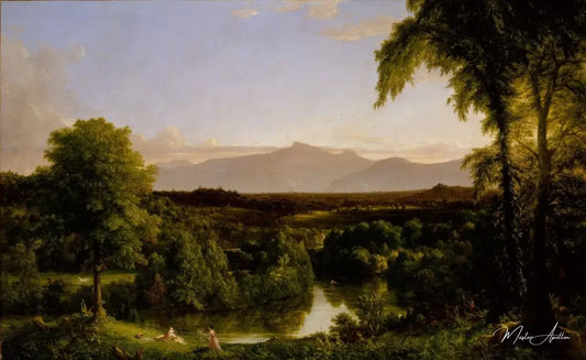 Vue sur la Catskill - Thomas Cole - Reproductions de tableaux et peintures haut de gamme