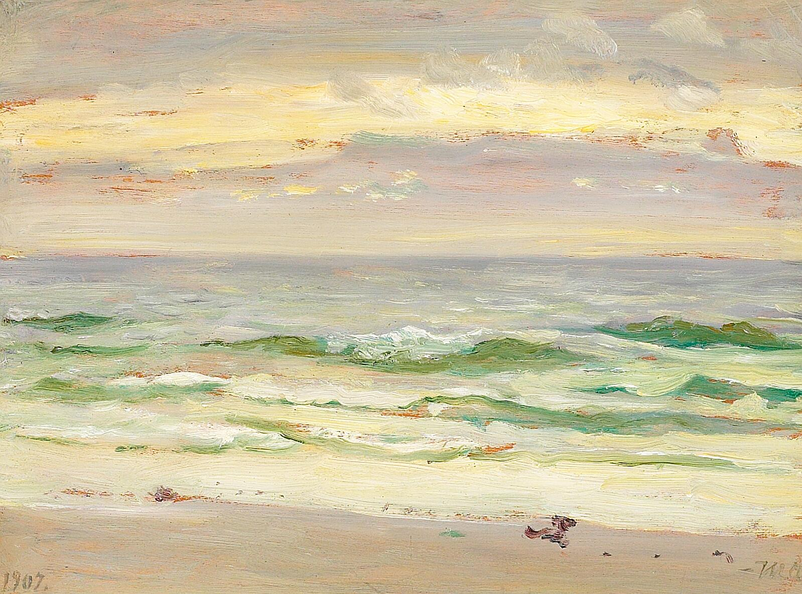 Vue sur la mer. - Michael Peter Ancher - Alpha Reproduction