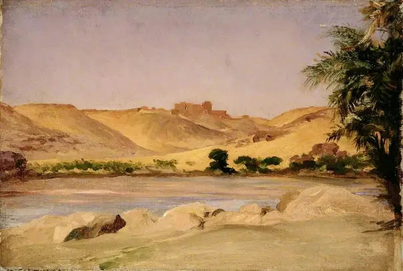 منظر على النيل - فريدريك ليغتون