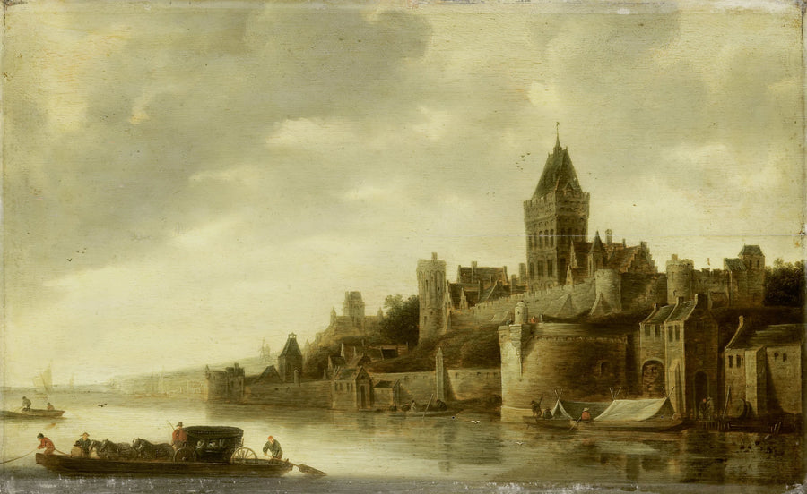 Vue du Valkhof à Nimègue - Frans de Hulst