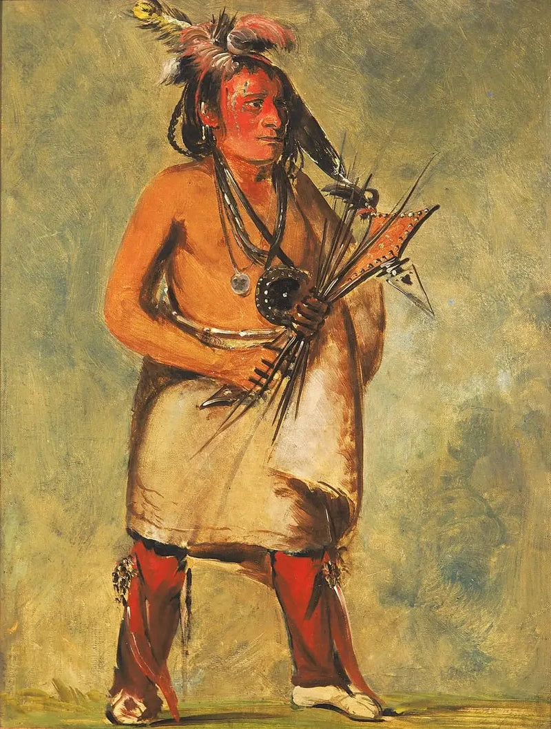Wa-kon-chásh-kaw, الذي يأتي على صوت الرعد - جورج كاتلين