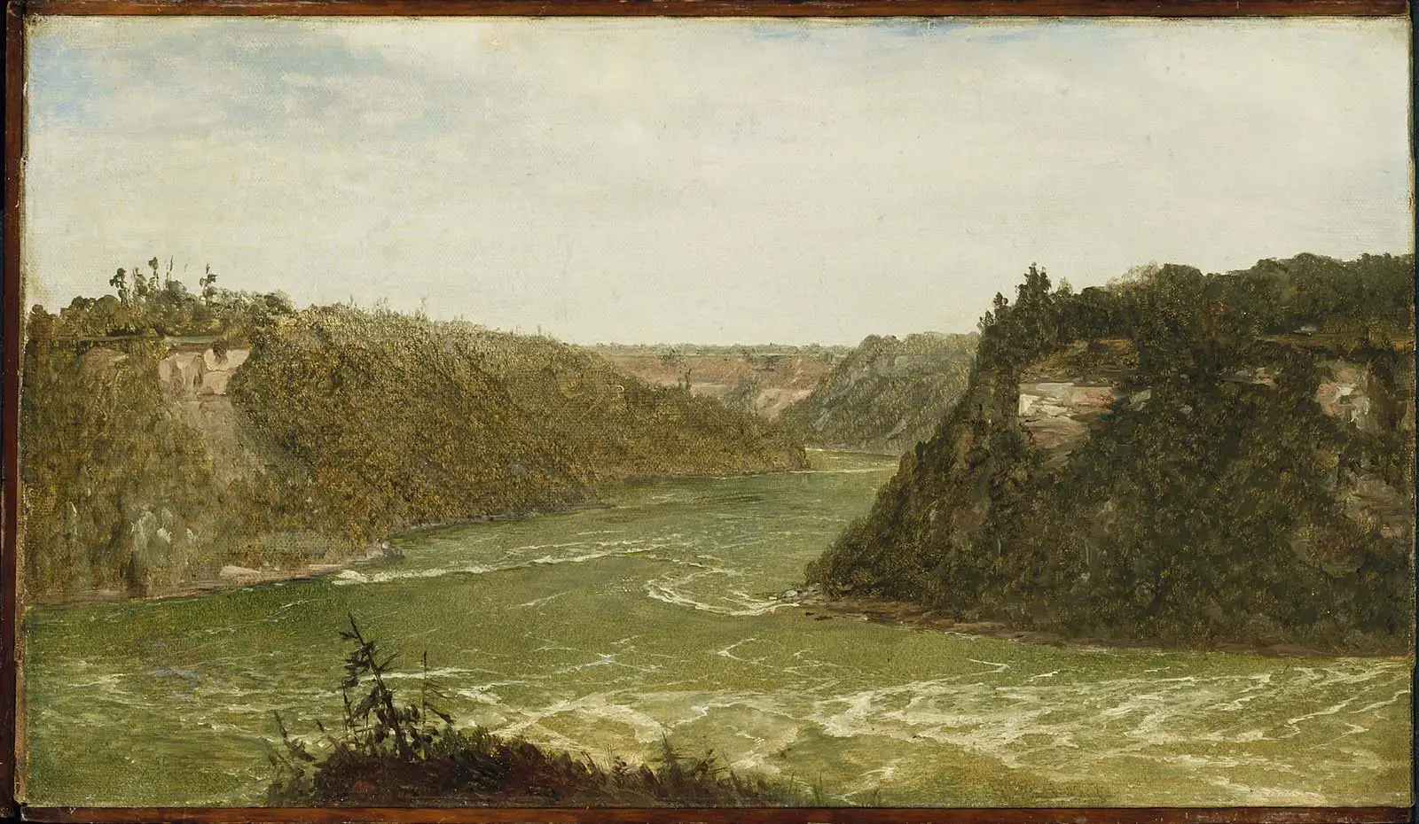Whirlpool, Niagara - John Frederick Kensett image 1 reproduction artisanale de tableau